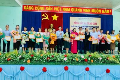 Tổng kết Cuộc thi Thiết bị dạy học số năm học 2023-2024