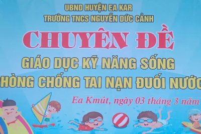 CHUYÊN ĐỀ KỸ NĂNG PHÒNG CHỐNG TAI NẠN ĐUỐI NƯỚC CHO HỌC SINH NĂM 2025