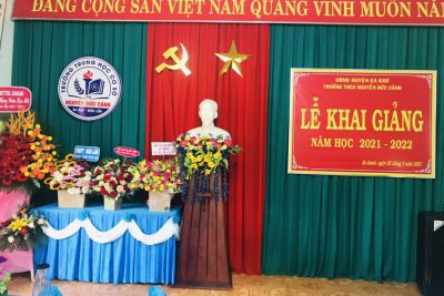LỄ KHAI GIẢNG NĂM HỌC 2021-2022